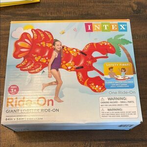 Giant Lobster Ride-On - Red